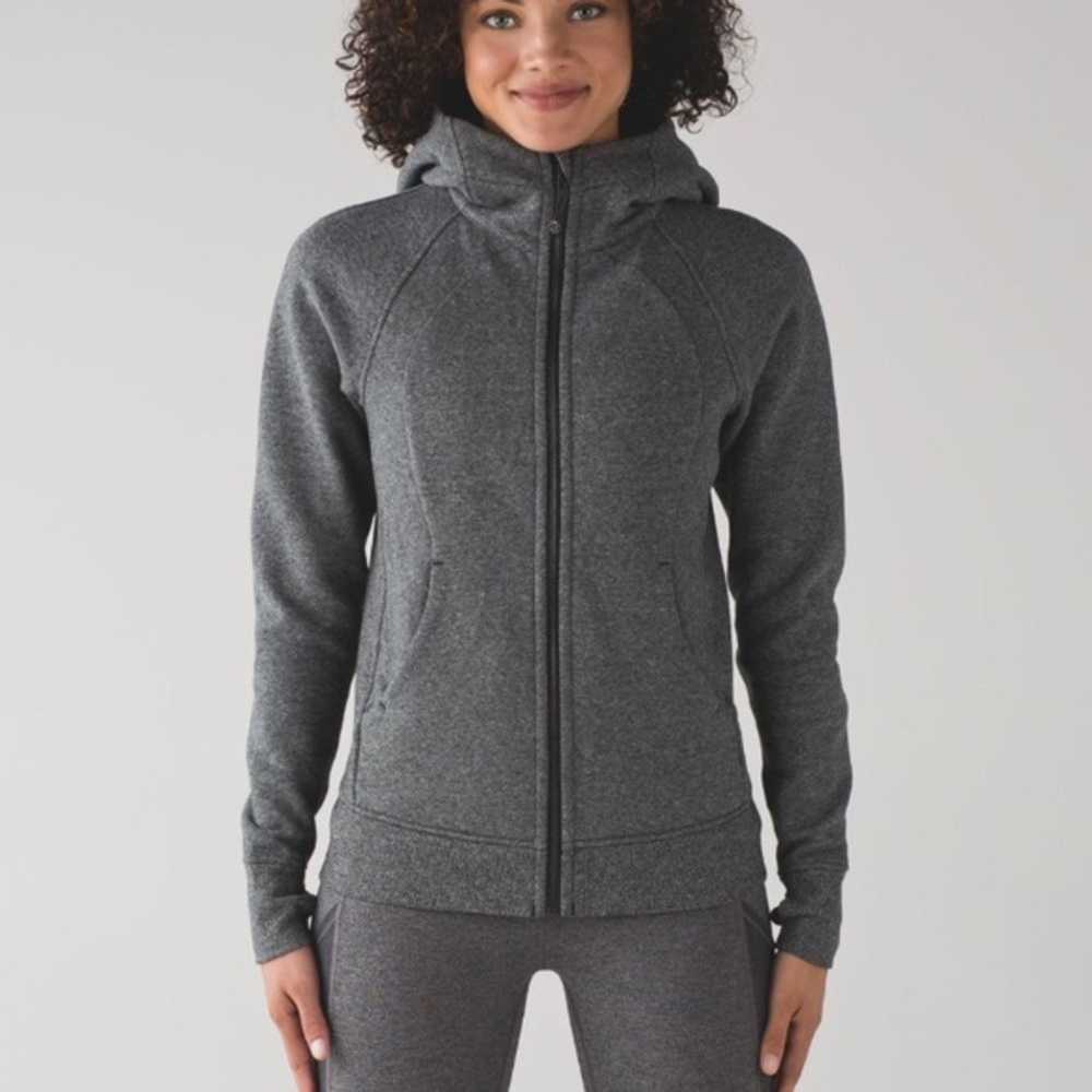 Lululemon Dark Grey Scuba Hoodie